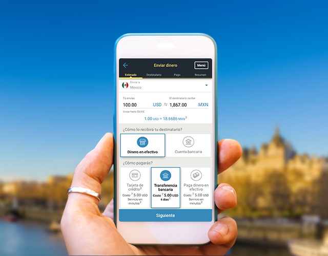 Enviar dinero a Latinoamérica Western Union US