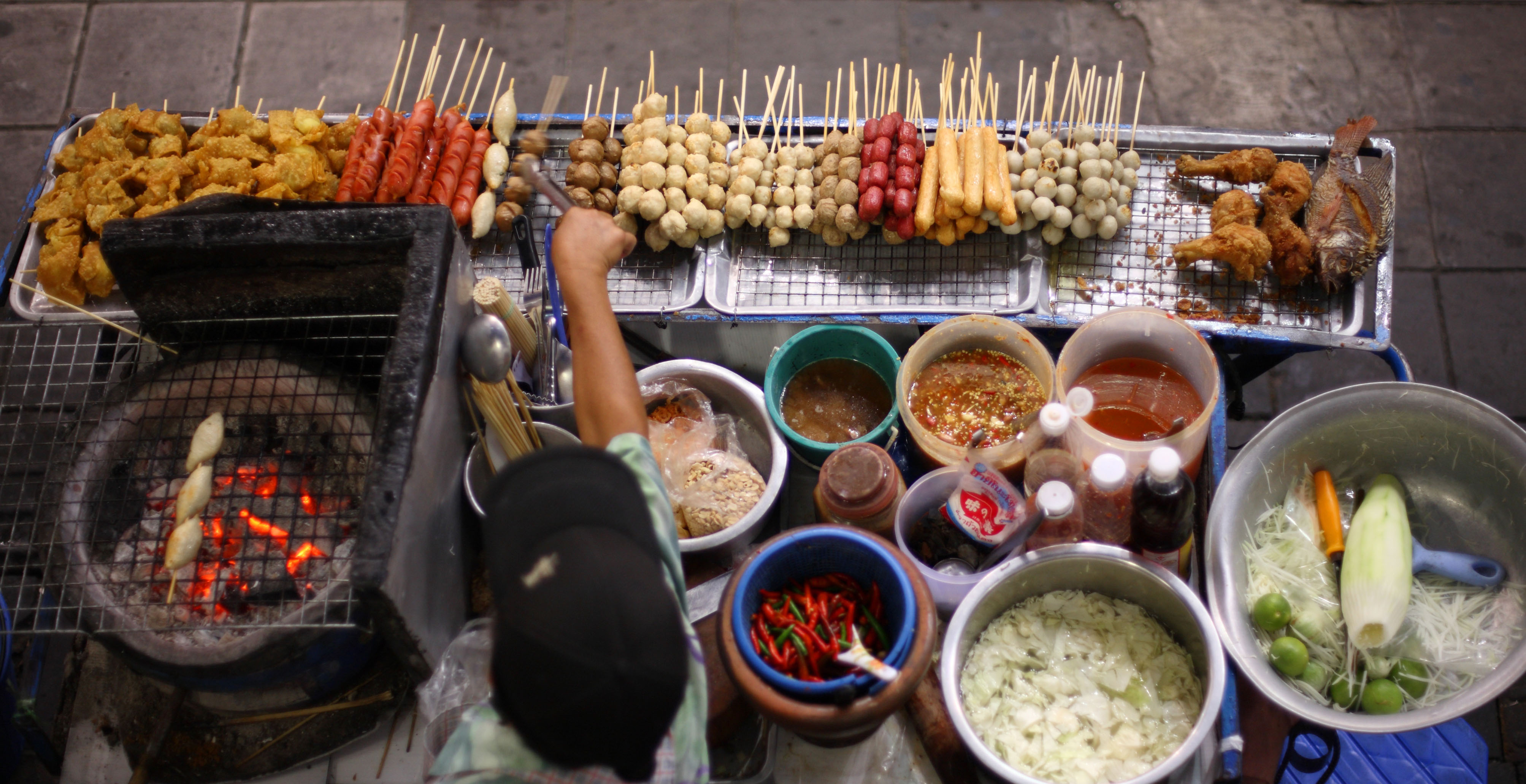 Street Foods around in all over world.