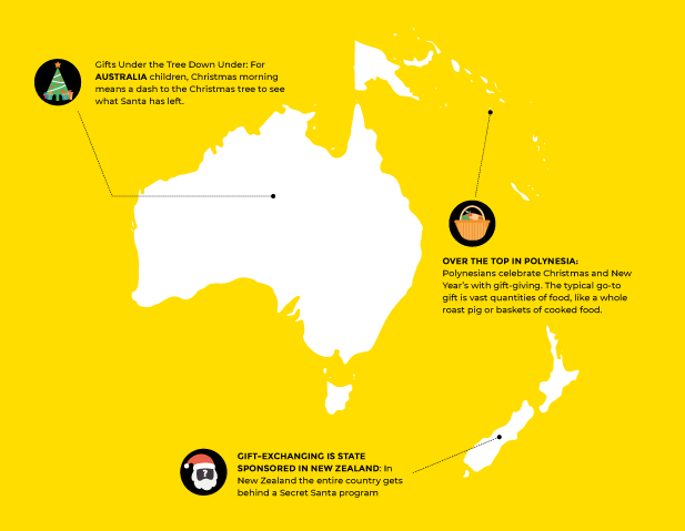 Australia Christmas Infographic