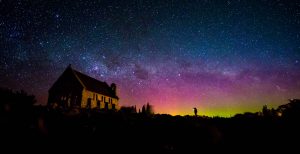 Southern Lights over New Zealand