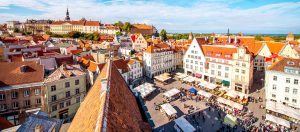 Tallinn Estonia square market