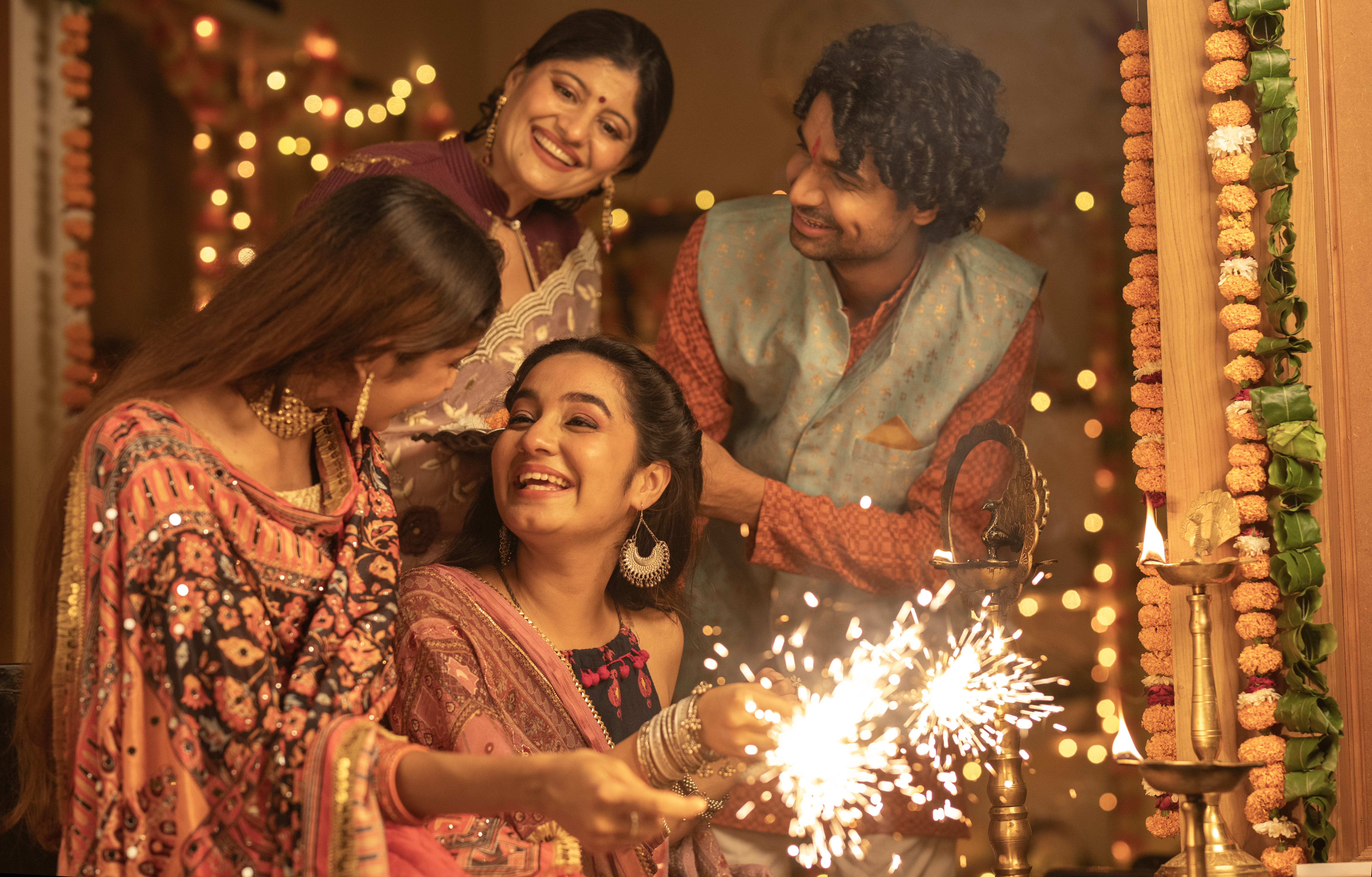 celebrating duwali