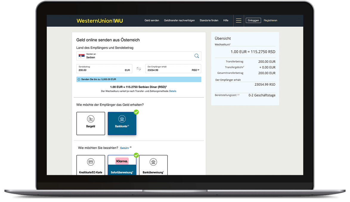 Wester Union Geld Verfolgen