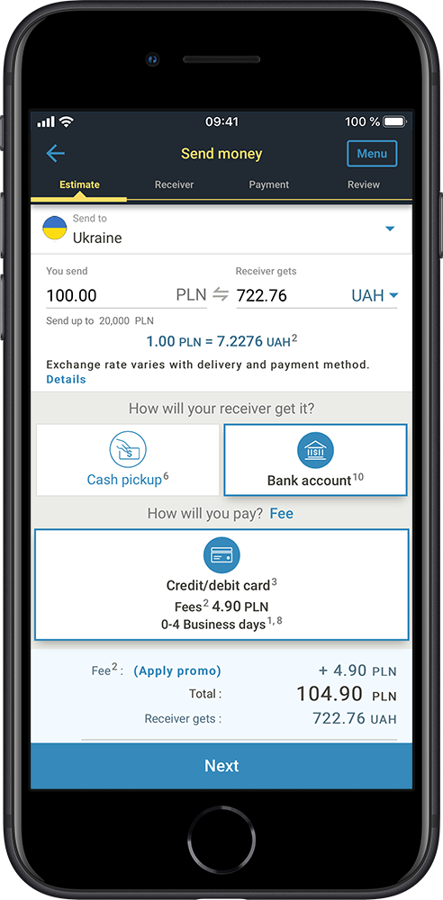 Отправляйте денежные переводы из Польши по WU | Western Union PL