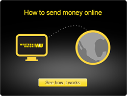 how to send money on western union online