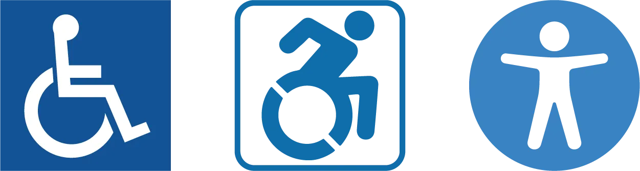 Logotipos de accesibilidad