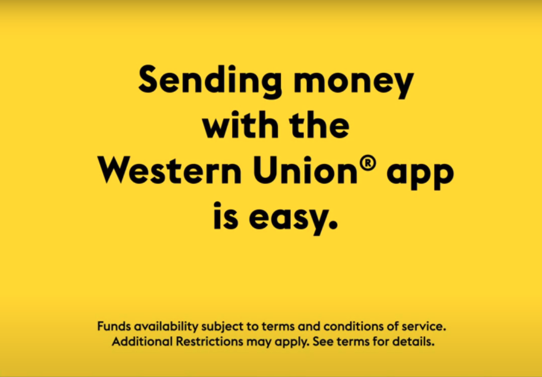 WU International Money Transfer App | Western Union Italy