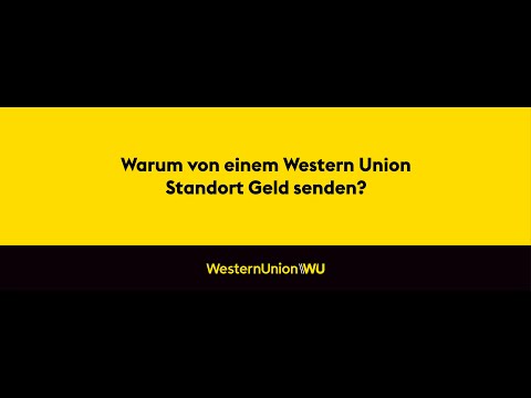 Western union geldtransfer formular ausfüllen