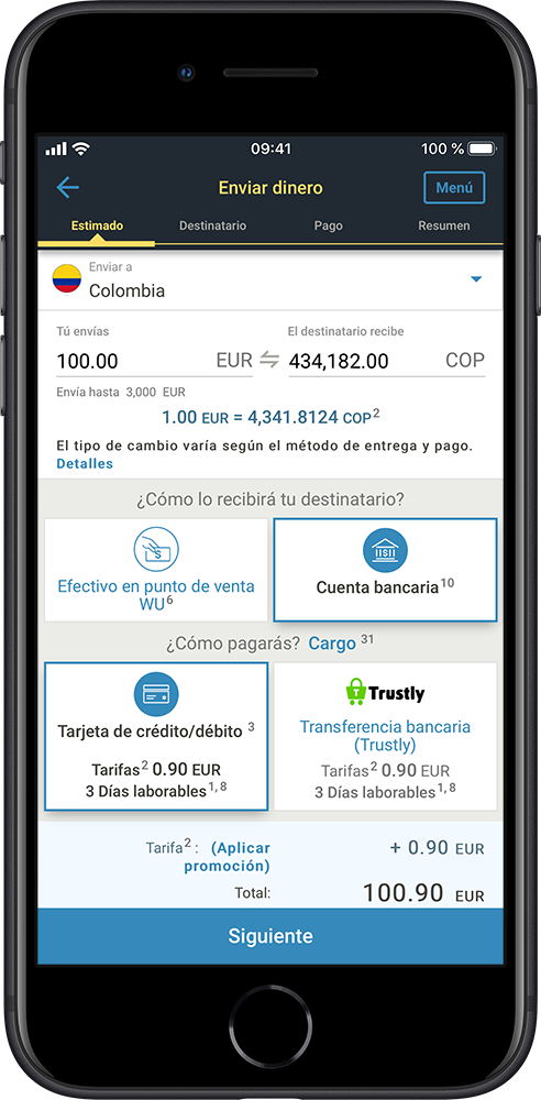 Transferencias Internacionales Western Union Espana